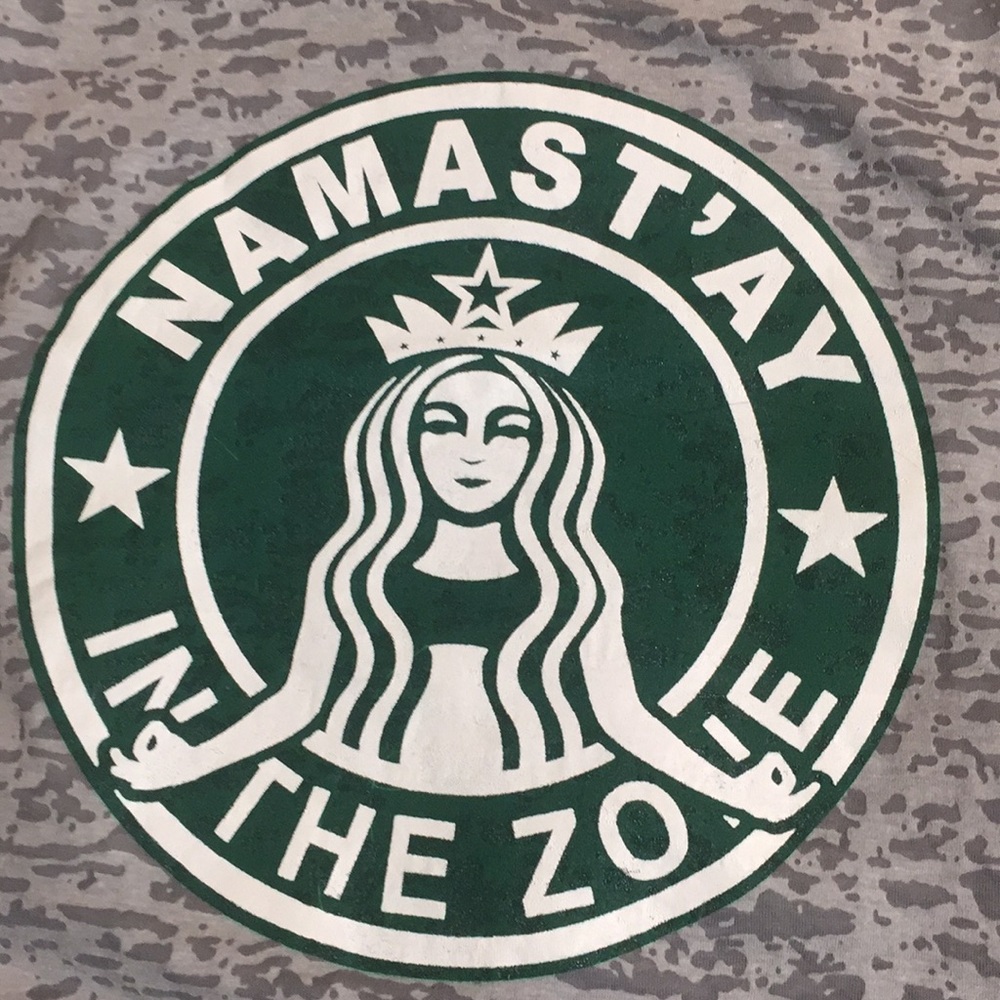 Starbucks yoga girl top. - Picture 6 of 7